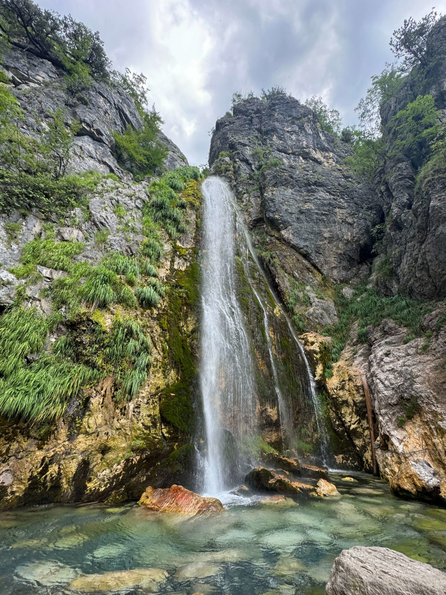 A waterfall in Albania